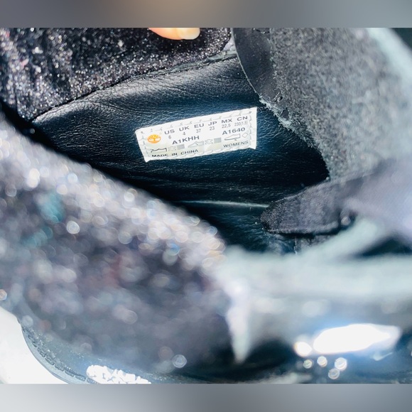 Black Velvet Timberlands - Picture 2 of 5